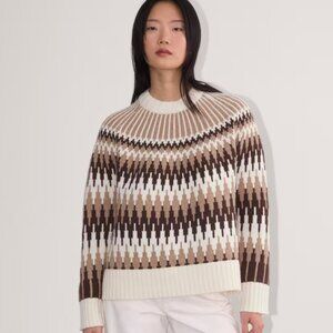 Everlane Fair Isle Crew - NWOT - Small